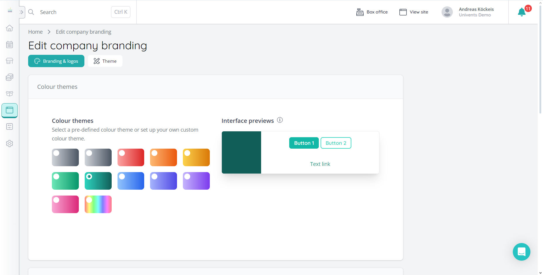 screenshot of Ticketing Suite